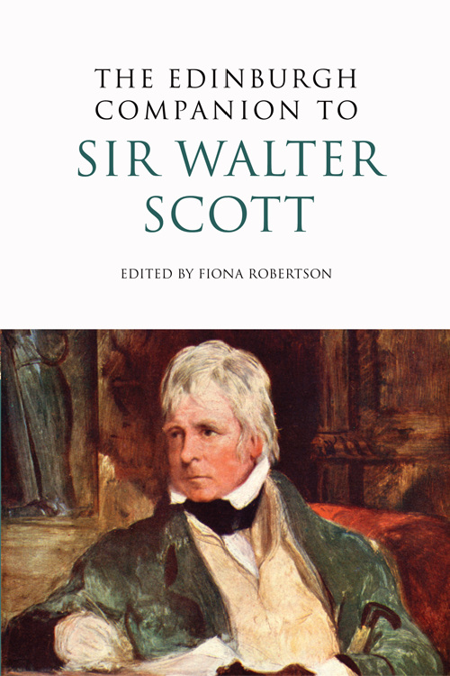 The Edinburgh Companion to Sir Walter Scott - Fiona Robertson