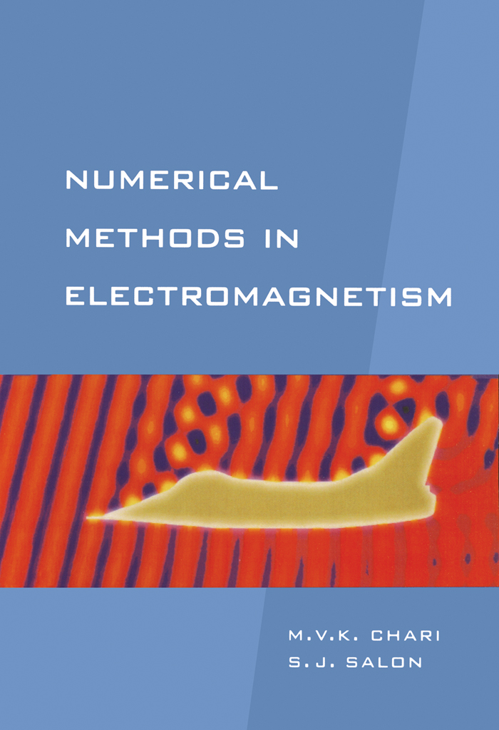 Numerical Methods in Electromagnetism - Sheppard Salon, M. V.K. Chari
