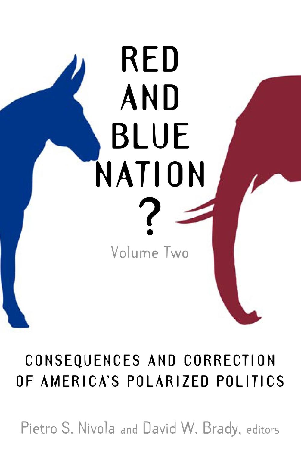 Red and Blue Nation? - Pietro S. Nivola, David W. Brady