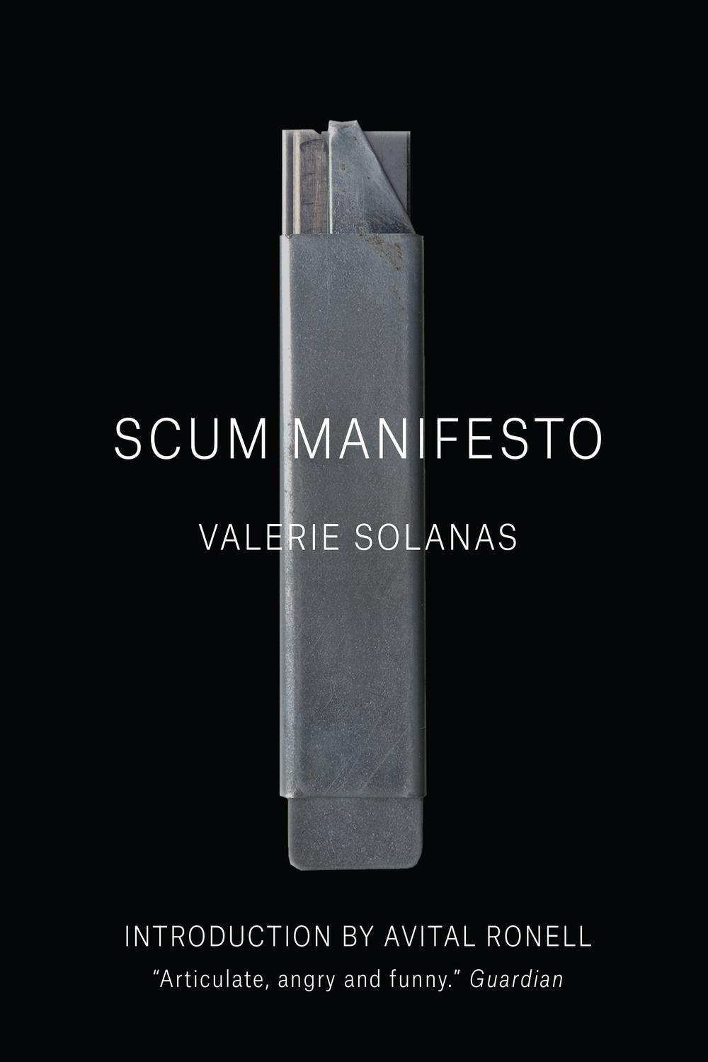SCUM Manifesto - Valerie Solanas,,