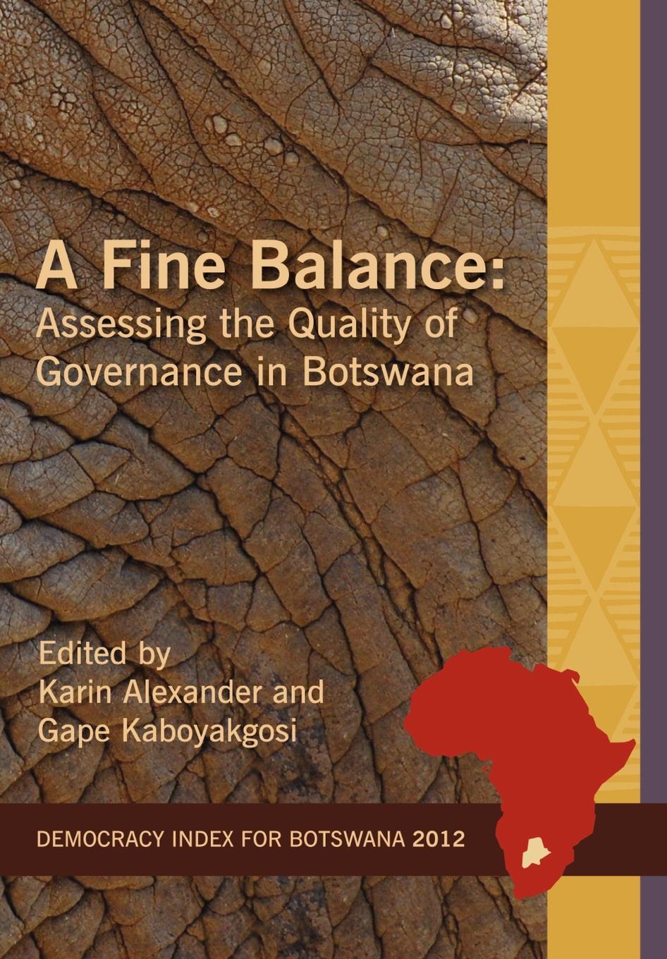 A Fine Balance - Karin Alexander, Gape Kaboyakgosi