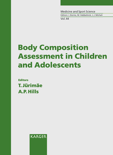 Body Composition Assessment in Children and Adolescents - Caine, Hills, Noakes, Jürimäe, Hills