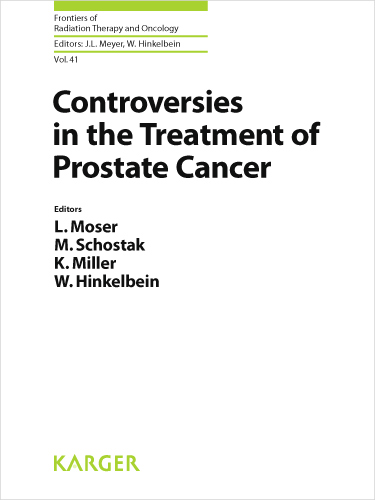 Controversies in the Treatment of Prostate Cancer - Hinkelbein, Meyer, Moser, Schostak, Miller, Hinkelbein
