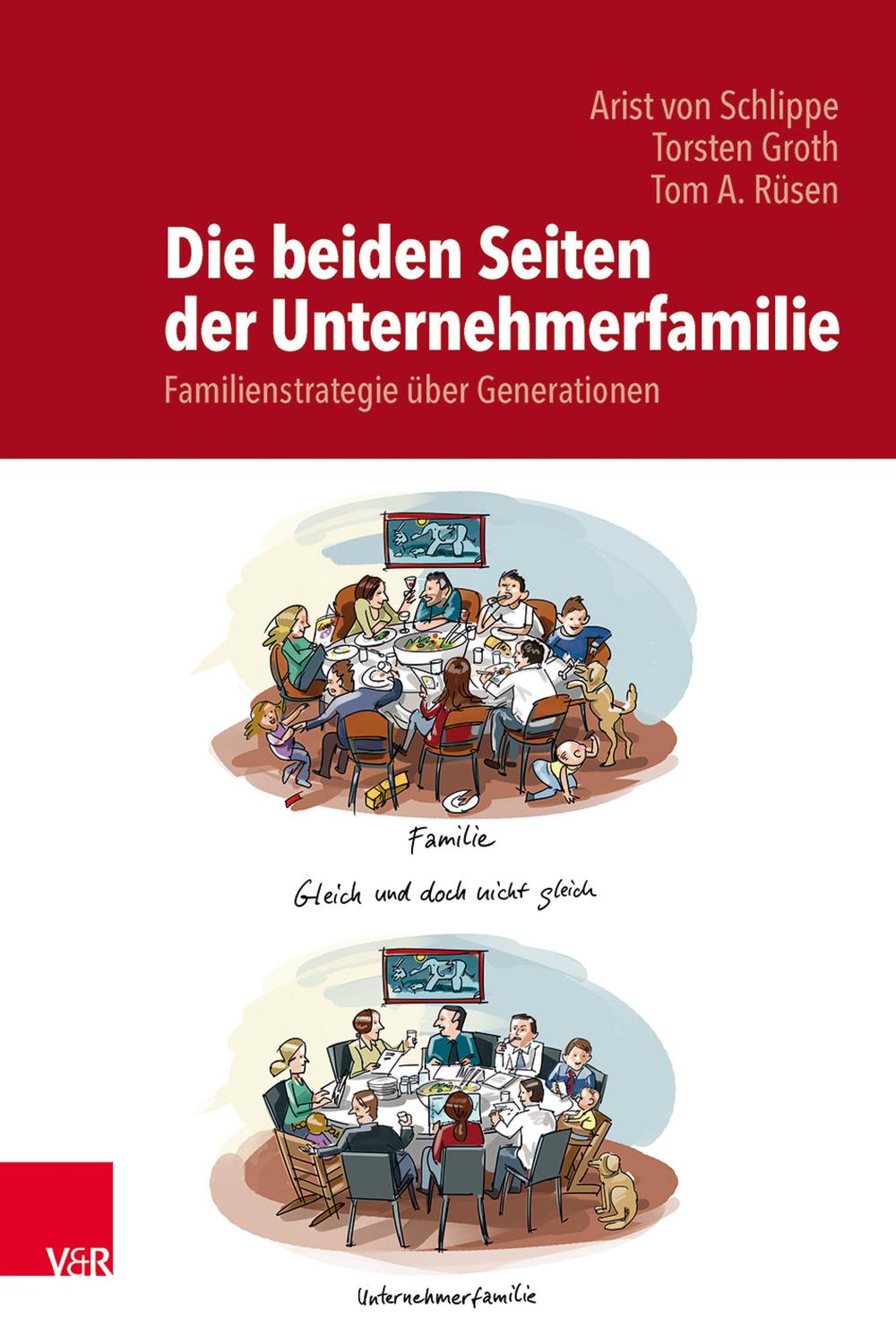 Die beiden Seiten der Unternehmerfamilie - Arist von Schlippe, Torsten Groth, Tom A. Rüsen
