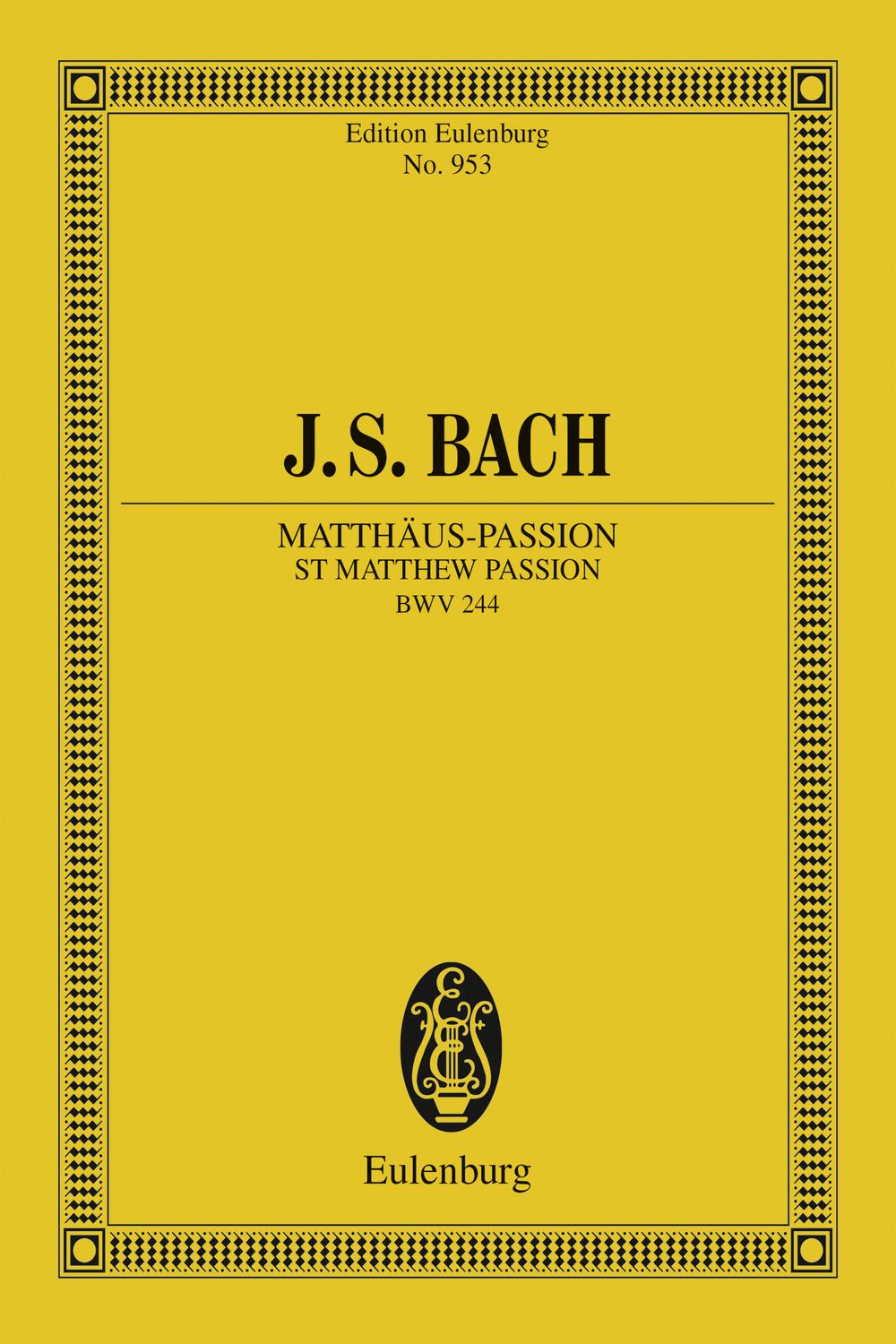 St Matthew Passion - Johann Sebastian Bach,,