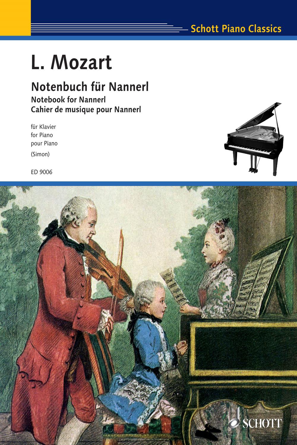 Notebook for Nannerl - Leopold Mozart, Stefan Simon