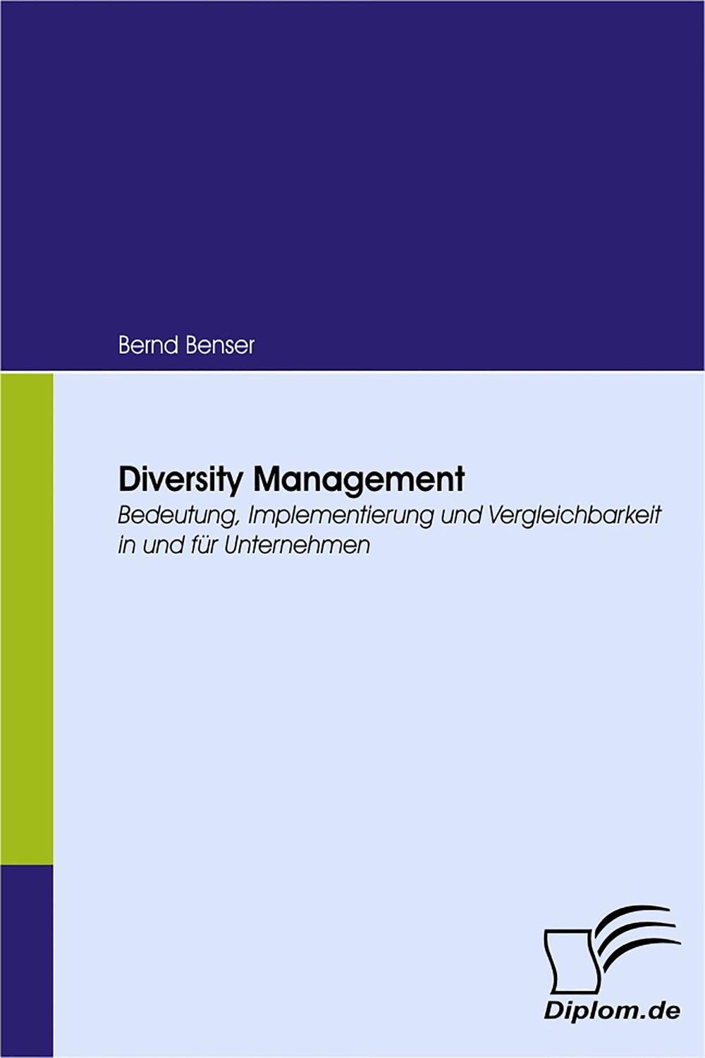 Diversity Management - Bernd Benser