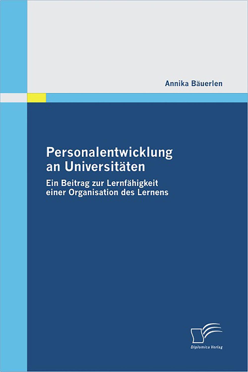 Personalentwicklung an Universitäten - Annika Bäuerlen