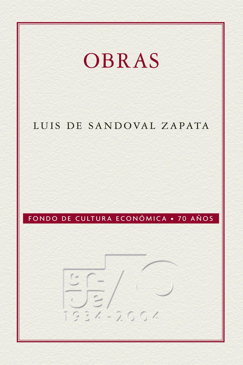 Obras - Luis De Sandoval Zapata