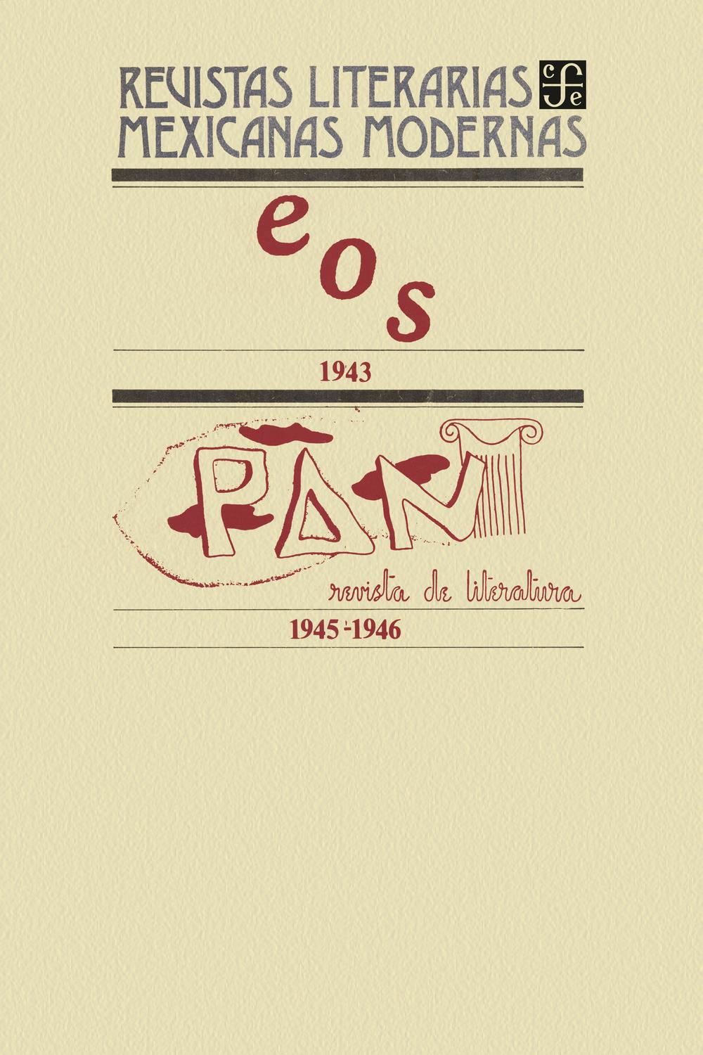 Eos, 1943-Pan. Revista de literatura, 1945-1946 - varios autores