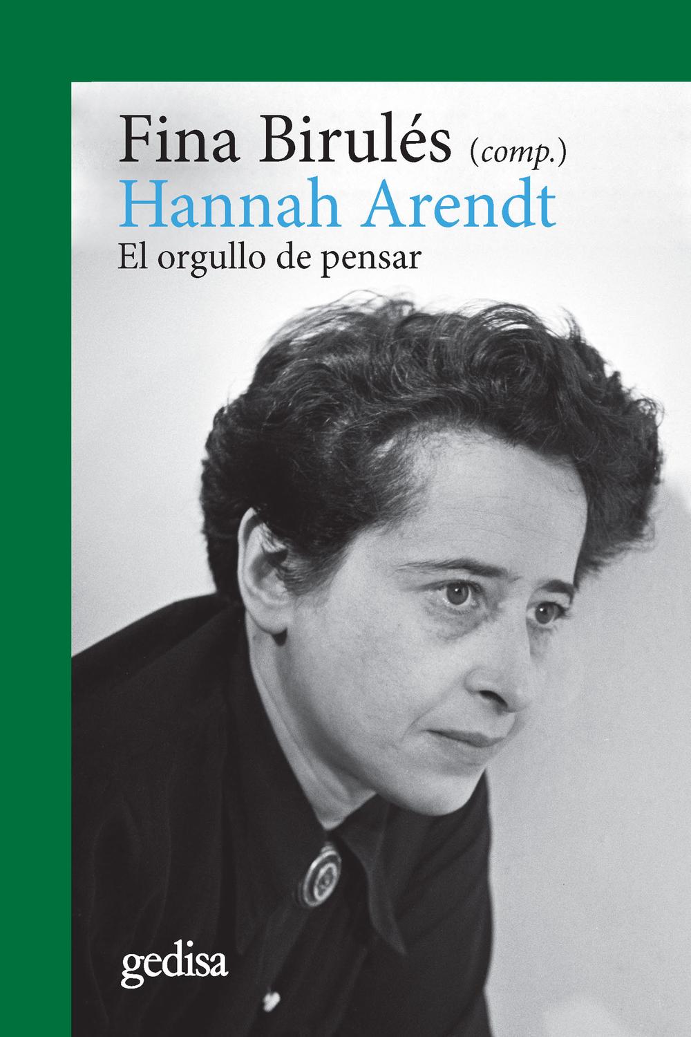 Hannah Arendt - Fina Birulés