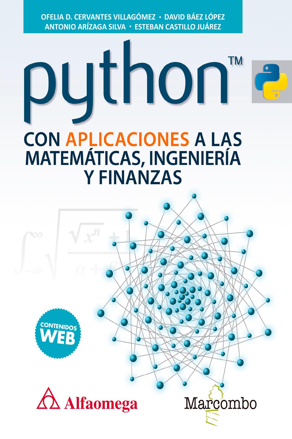 Python con aplicaciones a las matemáticas, ingeniería y finanzas - VV.AA.