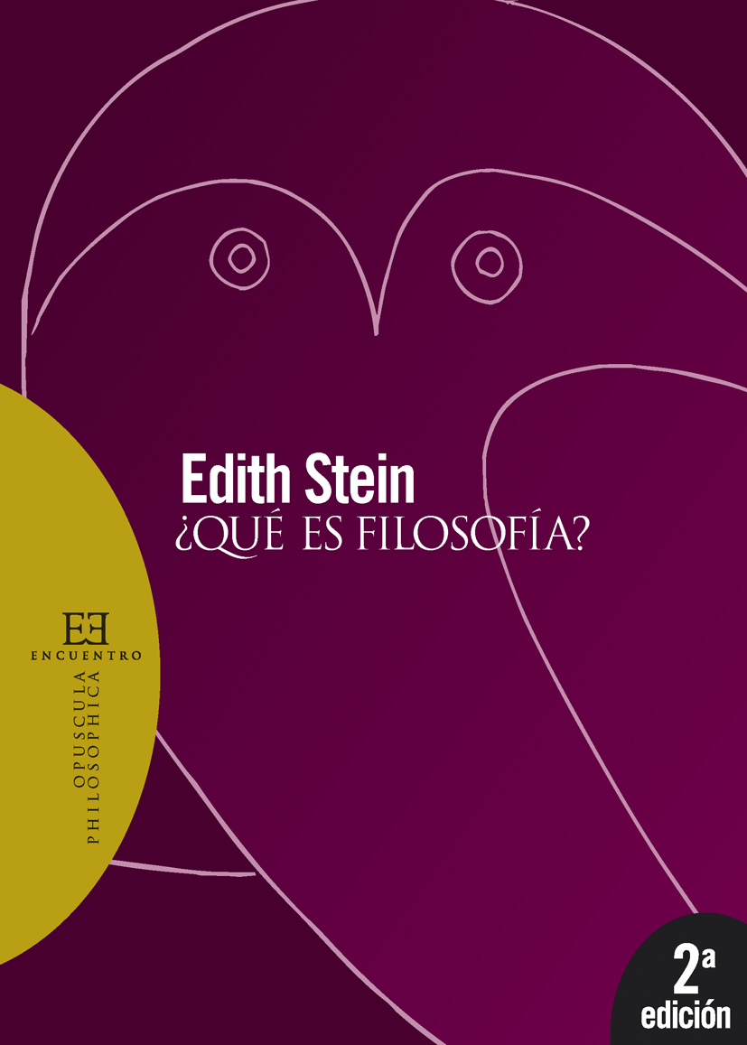 ¿Qué es filosofía? - Edith Stein