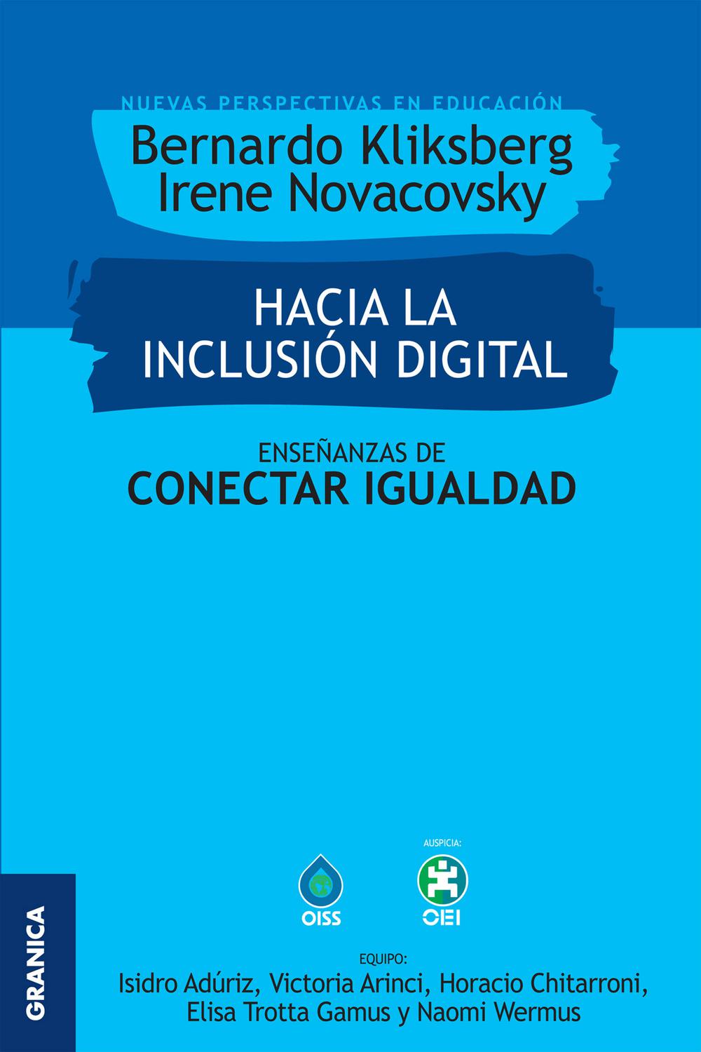 Hacia la inclusión digital - Bernardo Kliksberg, Irene Novacovsky