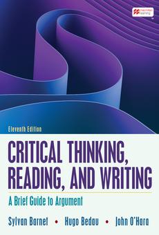 textbook of critical thinking to argument