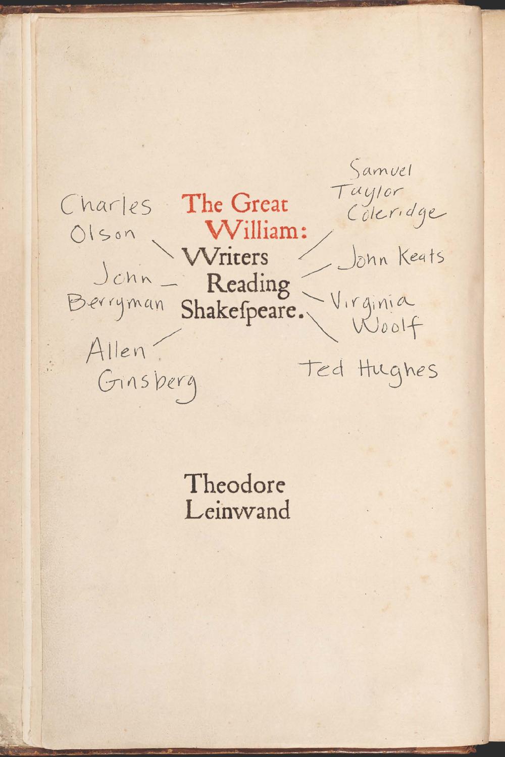 The Great William - Theodore Leinwand