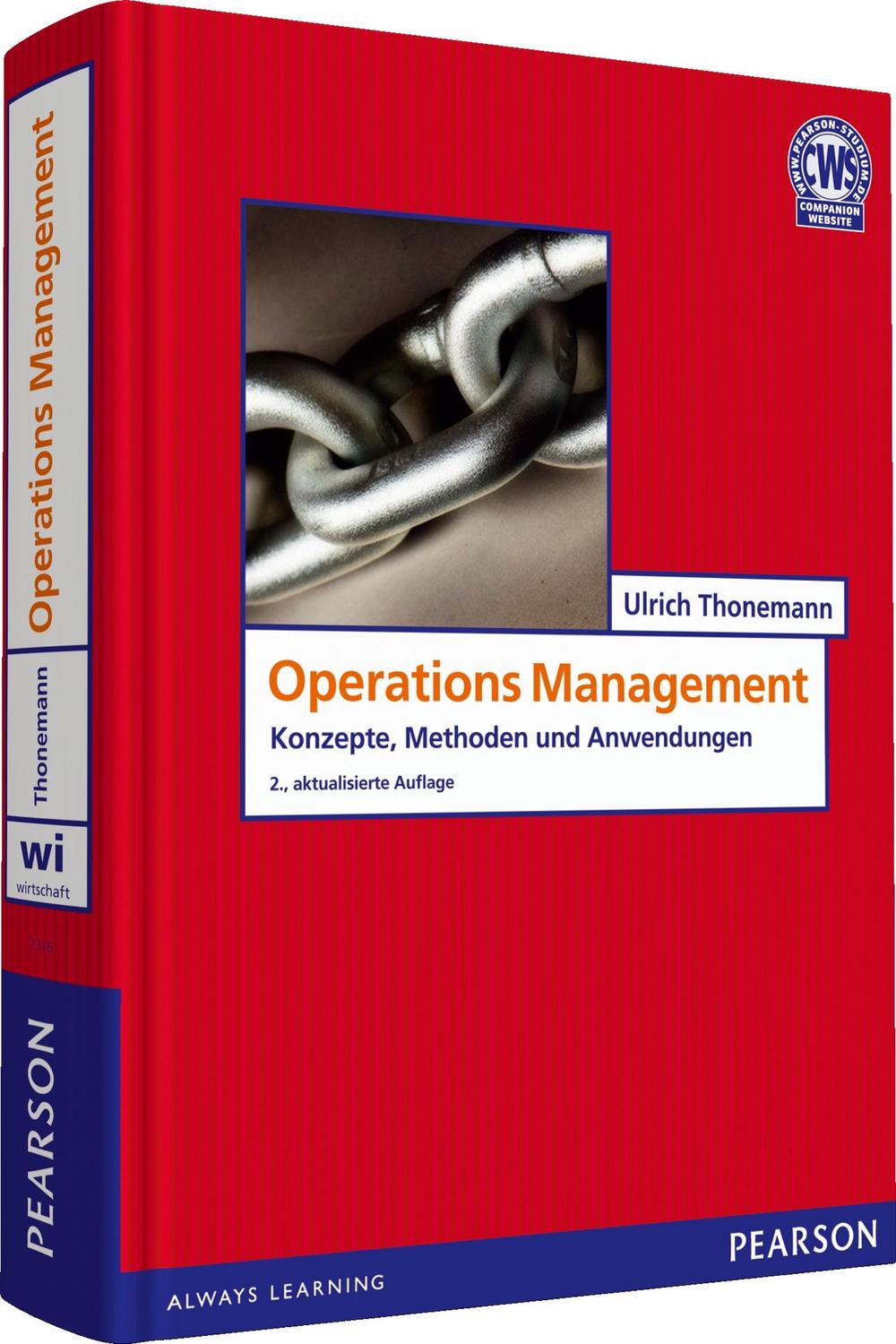 Operations Management - Ulrich Thonemann,,