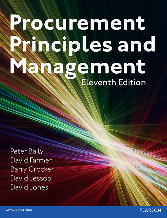 [PDF] Procurement, Principles & Management by Peter Baily, David Farmer, Barry Crocker, David