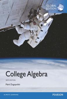 [PDF] College Algebra, Global Edition by Mark Dugopolski eBook ...