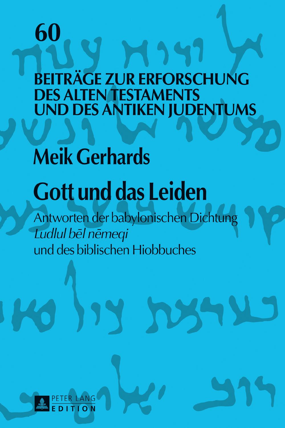 Gott und das Leiden - Meik Gerhards