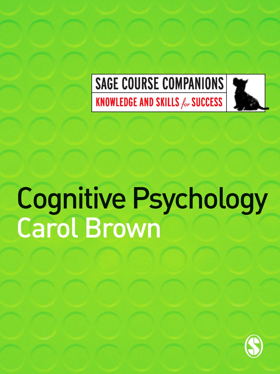 Cognitive Psychology - Carol Brown