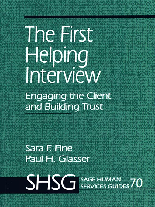 The First Helping Interview - Sara F. Fine, Paul H. Glasser