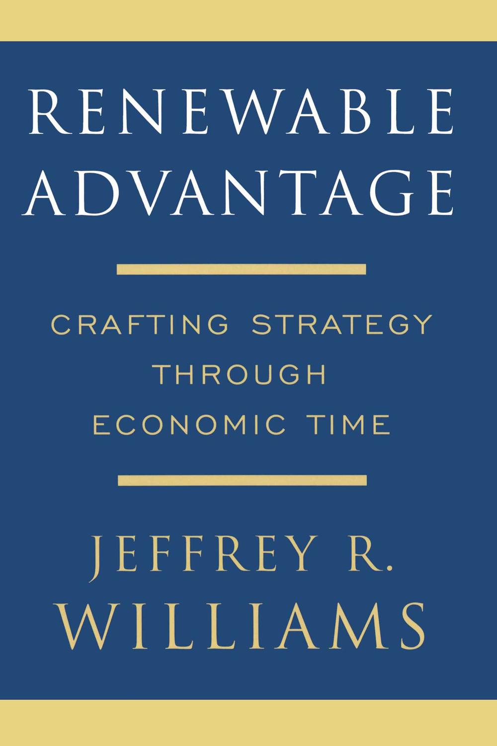 Renewable Advantage - Jeffrey Williams