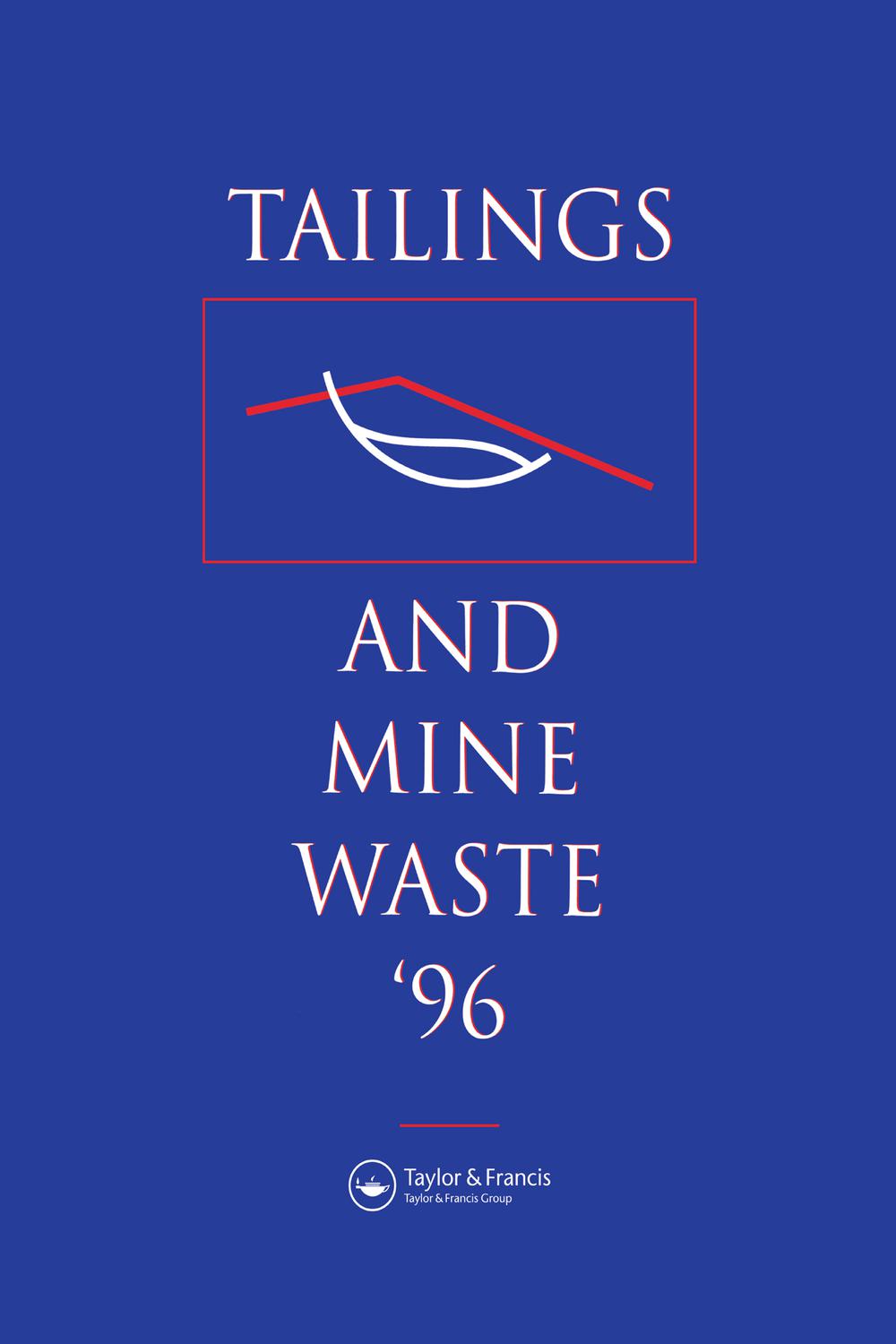Tailings and Mine Waste 1996 - Colorado State University