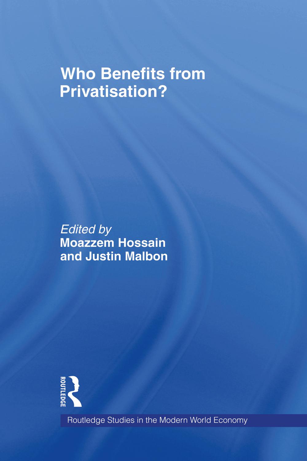 Who Benefits from Privatisation? - Moazzem Hossain, Justin Malbon