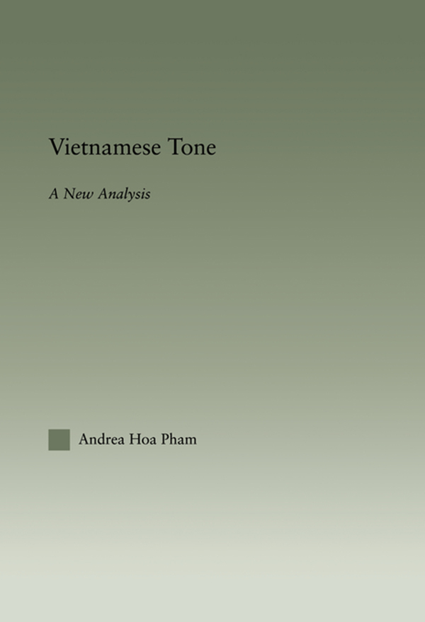 Vietnamese Tone - Andrea Hoa Pham, Laurence Horn