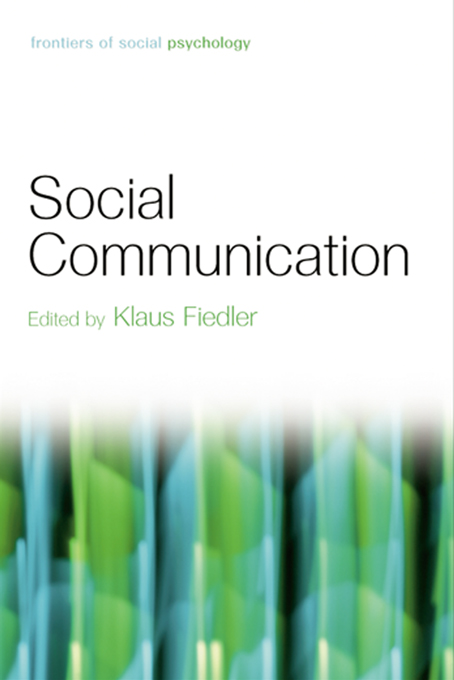 Social Communication - Klaus Fiedler