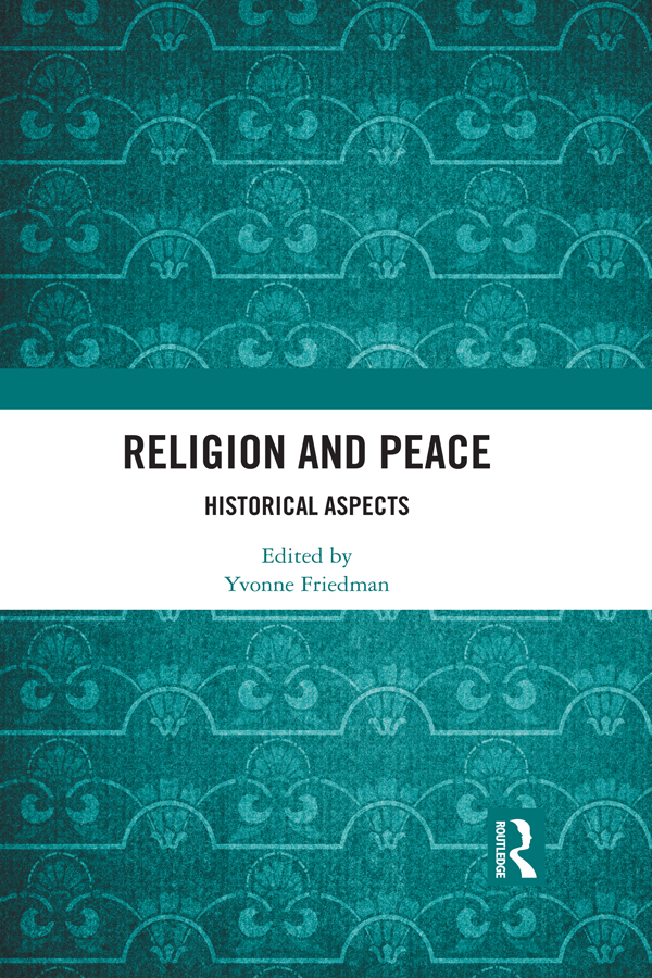 Religion and Peace - Yvonne Friedman
