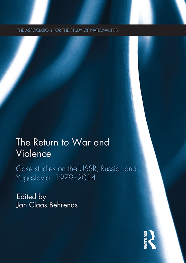 The Return to War and Violence - Jan Behrends