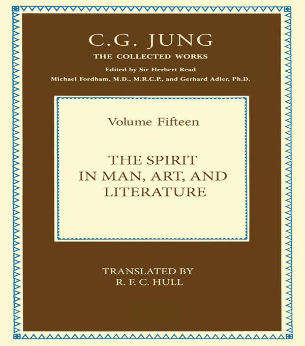 The Spirit of Man in Art and Literature - C.G. Jung,,
