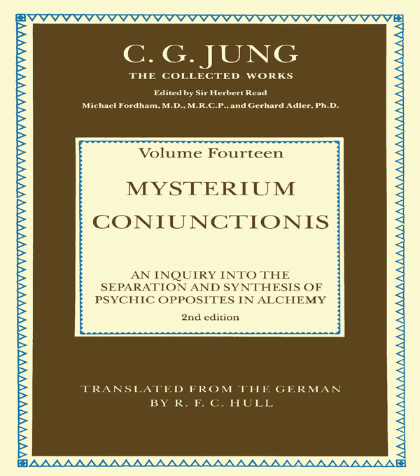 THE COLLECTED WORKS OF C. G. JUNG: Mysterium Coniunctionis (Volume 14) - C.G. Jung,,