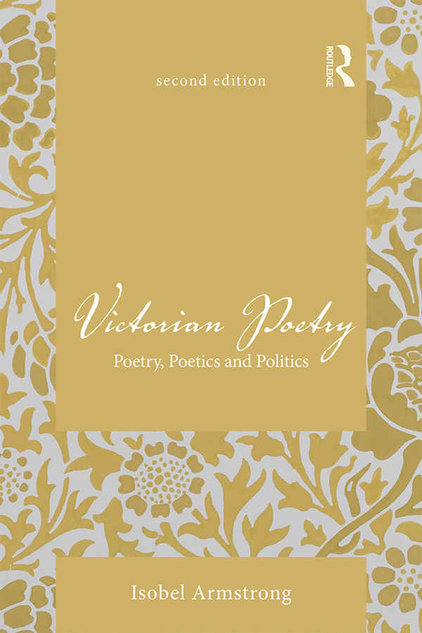 Victorian Poetry - Isobel Armstrong