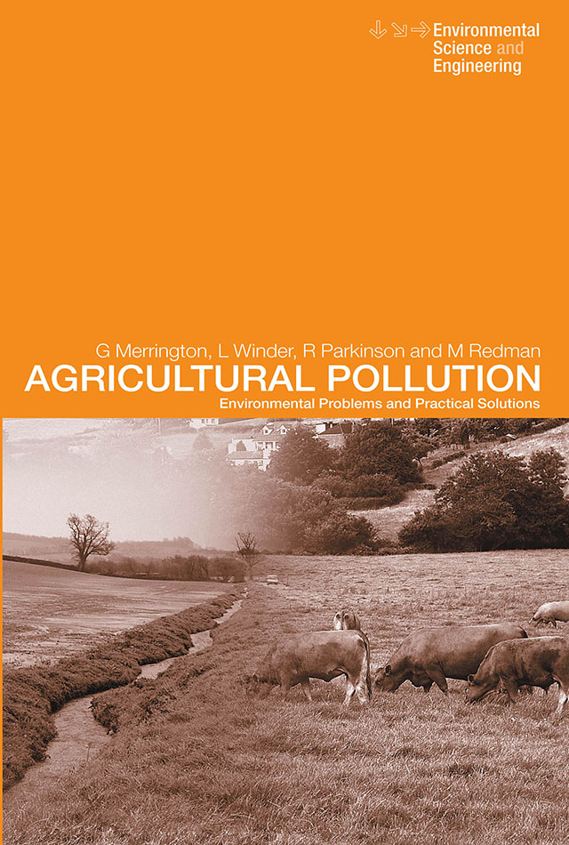Agricultural Pollution - Graham Merrington, Dr Linton Winder Nfa, R. Parkinson, Mark Redman, L. Winder