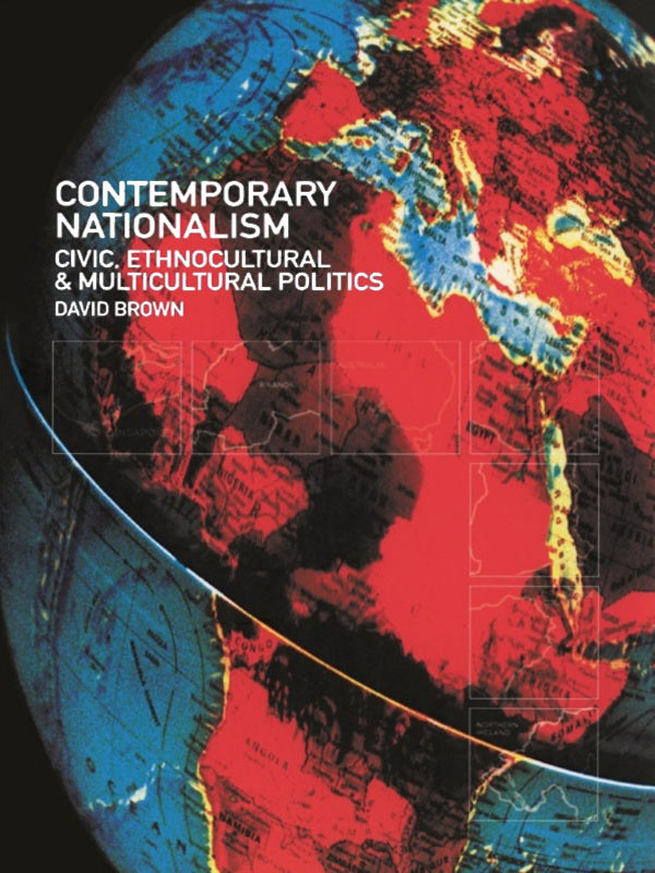 Contemporary Nationalism - David Brown