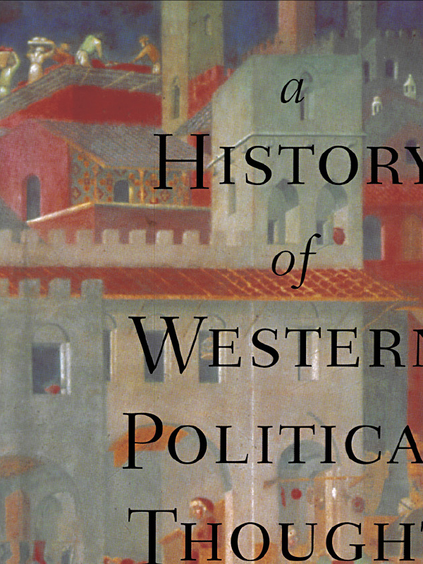 A History of Western Political Thought - J. S. McClelland, Dr J S Mcclelland