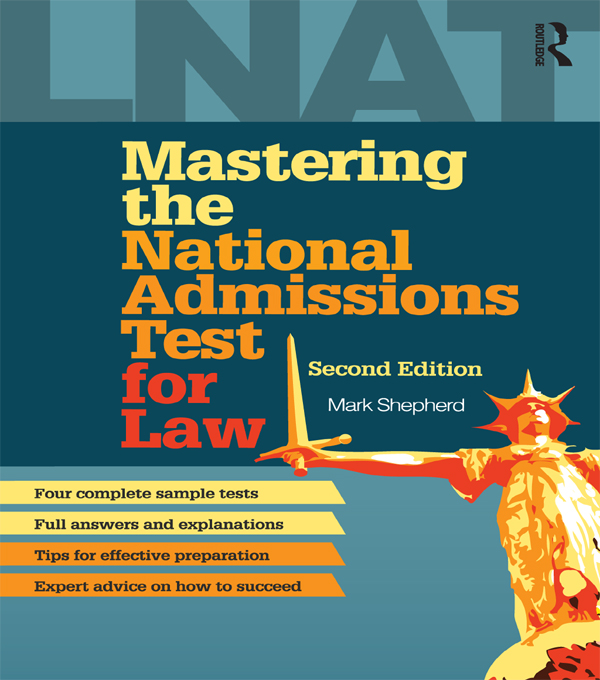 Mastering the National Admissions Test for Law - Mark Shepherd, Mark Shepherd
