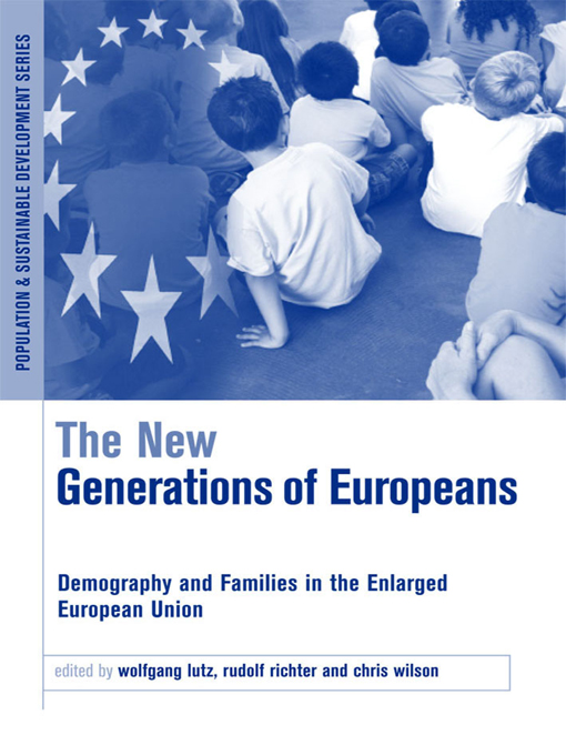 The New Generations of Europeans - Wolfgang Lutz, Rudolf Richter, Chris Wilson