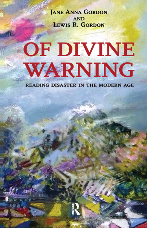 Of Divine Warning - Jane Anna Gordon, Lewis R. Gordon