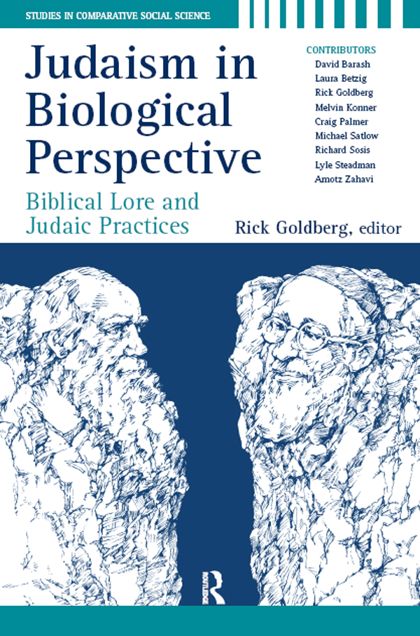 Judaism in Biological Perspective - Rick Goldberg