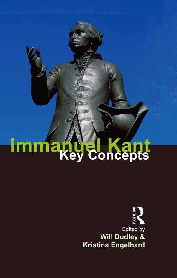 Immanuel Kant - Will Dudley, Kristina Engelhard