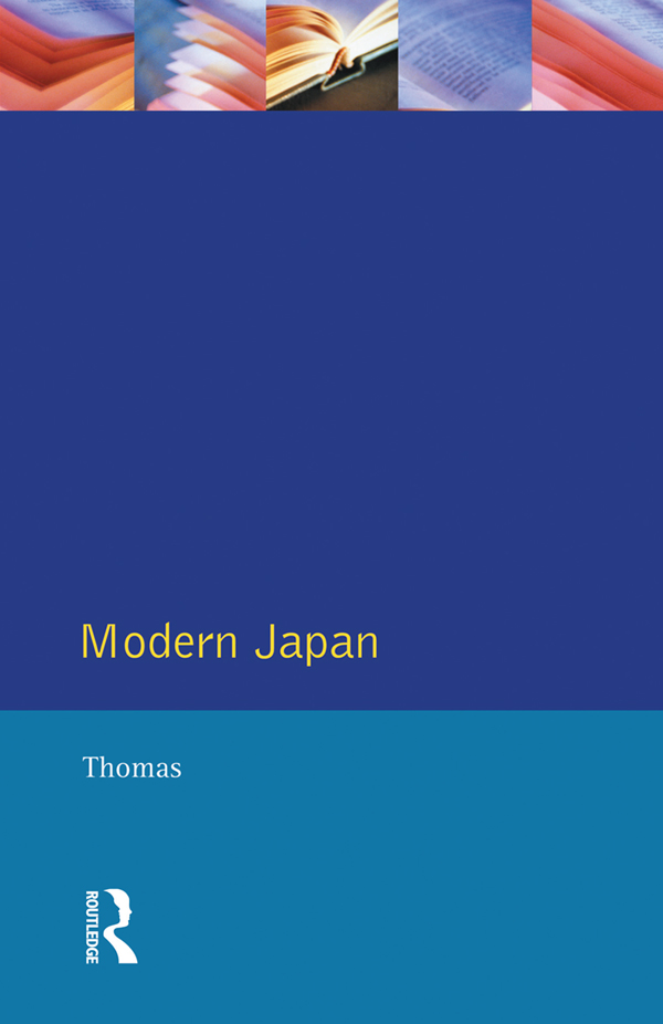 Modern Japan - J.E. Thomas