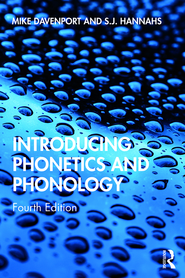 PDF] Introducing Phonetics and Phonology by Mike Davenport eBook