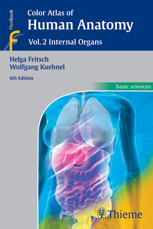 Color Atlas of Human Anatomy, Vol. 2: Internal Organs - Helga Fritsch, Wolfgang Kuehnel,,