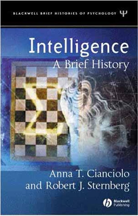 Intelligence - Anna T. Cianciolo, Robert J. Sternberg