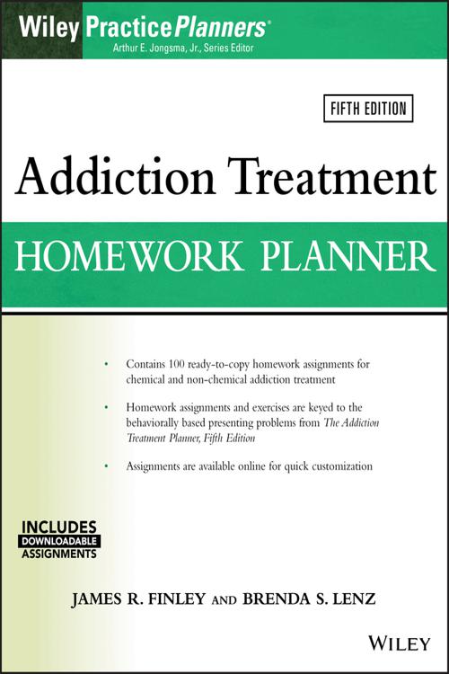 [PDF] Addiction Treatment Homework Planner by Arthur E. Jongsma, James